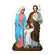 Statua Sacra Famiglia 170 cm vetroresina PER ESTERNO s1