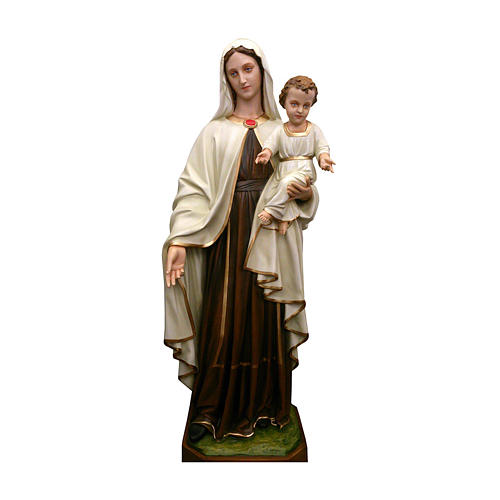 Statue of Madonna and Child, 170 cm in fiberglass FOR OUTDOORS 1