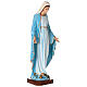 Estatua María Inmaculada ojos cristal 145 cm fibra de vidrio PARA EXTERIOR s5