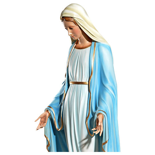 Estatua María Inmaculada 145 cm fibra de vidrio PARA EXTERIOR 2