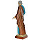 Statue of St. Peter in painted fibreglass 160 cm for EXTERNAL USE s4