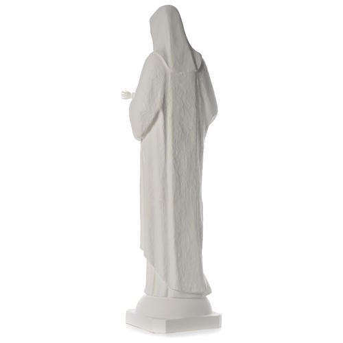Baby Jesus statue with open arms, 30 cm in colored fiberglass 4
