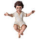 Coloured fibreglass Baby Jesus 50 cm s1