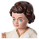 Enfant Jésus 50 cm fibre de verre colorée s3