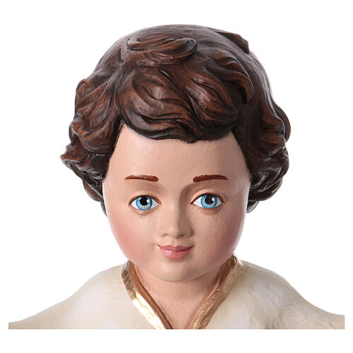 Baby Jesus statue, 50 cm colored fiberglass 6