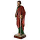 Estatua San Pablo cm 160 fibra de vidrio coloreada PARA EXTERIOR s2