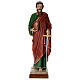 Figura Święty Paweł, 160 cm, włókno szklane, malowana, NA ZEWNĄTRZ s1