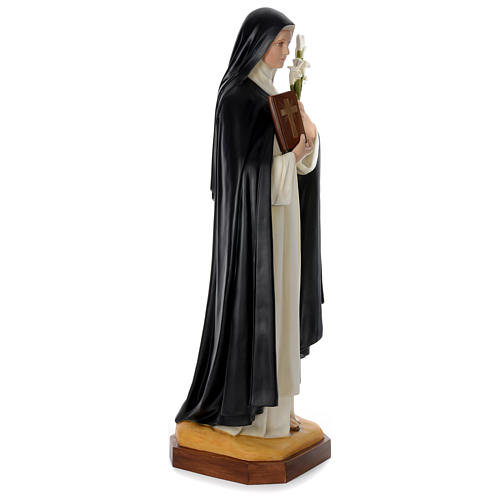Statue of St. Catherine in coloured fibreglass 160 cm for EXTERNAL USE 3