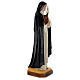 Statue of St. Catherine in coloured fibreglass 160 cm for EXTERNAL USE s3
