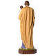 Statue of St. Joseph with Baby Jesus and crystal eyes in fibreglass 160 cm for EXTERNAL USE s4