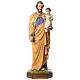 Figura Święty Józef z Dzieciątkiem 160 cm włókno szklane, oczy kryształowe, NA ZEWNĄTRZ s1