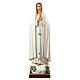 Our Lady of Fatima Statue, 180 cm in painted fiberglass, FOR OUTDOORS s1