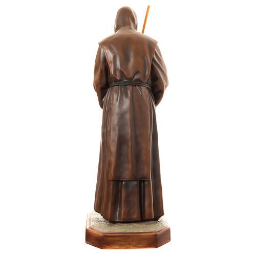 Saint Francis of Paola Statue, 170 cm in painted fiberglass FOR OUTDOORS 5