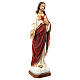 Statue of the Sacred Heart of Jesus in painted fibreglass 180 cm for EXTERNAL USE s4