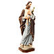Statua San Giuseppe con bambino 175 cm vetroresina dipinta PER ESTERNO s4