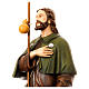 Statua San Rocco con cane 160 cm vetroresina dipinta PER ESTERNO s2