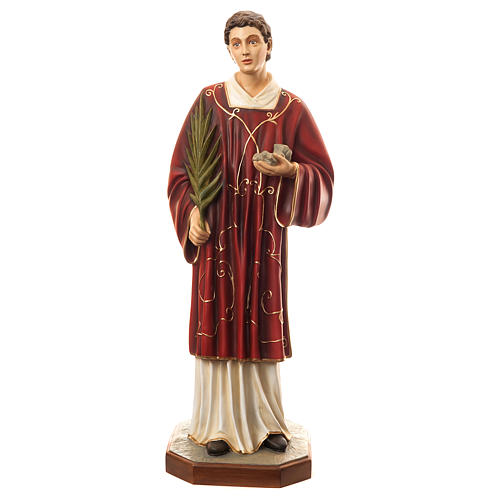 Statua Santo Stefano 110 cm vetroresina dipinta PER ESTERNO 1