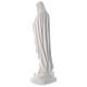 Statue of Our Lady of Lourdes in fibreglass 160 cm for EXTERNAL USE s4