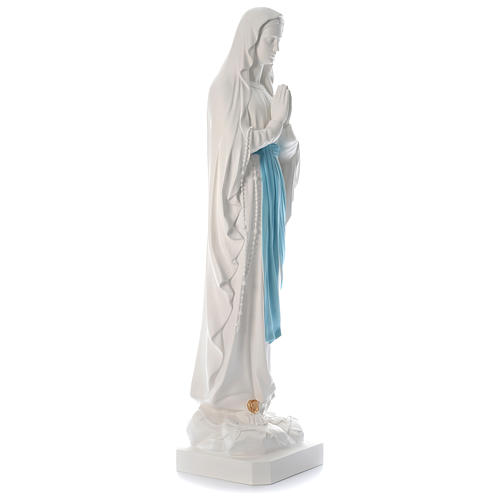 Statue Notre Dame de Lourdes Fibre de Verre 160 cm POUR EXTÉRIEUR 3