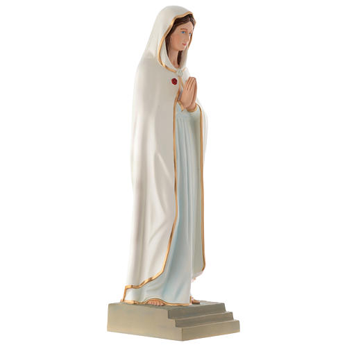 Estatua Virgen de la Rosa Mística 70 cm fibra de vidrio PARA EXTERIOR 3