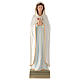 Estatua Virgen de la Rosa Mística 70 cm fibra de vidrio PARA EXTERIOR s1