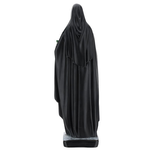 Statue, Heilige Katharina von Siena, 40 cm, aus Kunstharz, farbig gefasst 5