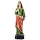Statue of St. Lucia 30 cm in coloured resin s1