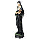 Estatua Santa Rita resina 30 cm coloreada s3