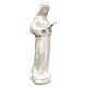 Estatua Santa Rita fibra de vidrio 60 cm blanca PARA EXTERIOR s3