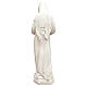Estatua Santa Rita fibra de vidrio 60 cm blanca PARA EXTERIOR s7
