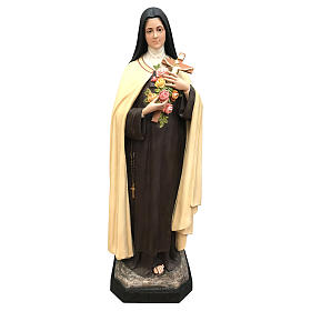 Statue of St. Theresa with glass eyes 150 cm