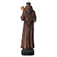 Statue Saint Antoine 25 cm résine colorée s4