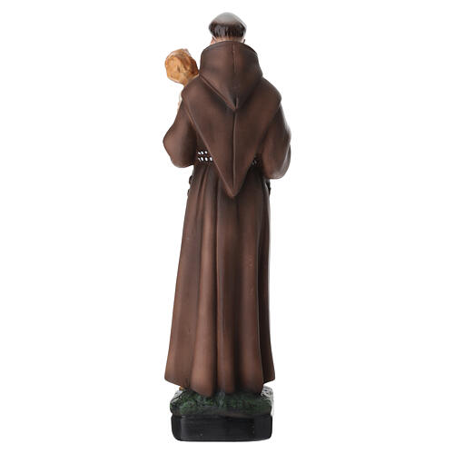 Saint Anthony statue, 25 cm colored resin 4