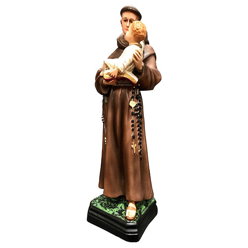 Figura Święty Antoni 40 cm z żywicy malowanej 3