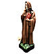 Estatua San Antonio Abad 30 cm resina coloreada s3