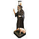 Figura Święty Antoni Wielki Opat 160 cm włókno szklane malowane s3