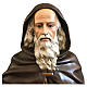 Saint Anthony Abbot statue, 160 cm colored fiberglass s2