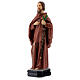 Saint Ciro statue, 20 cm colored resin s2