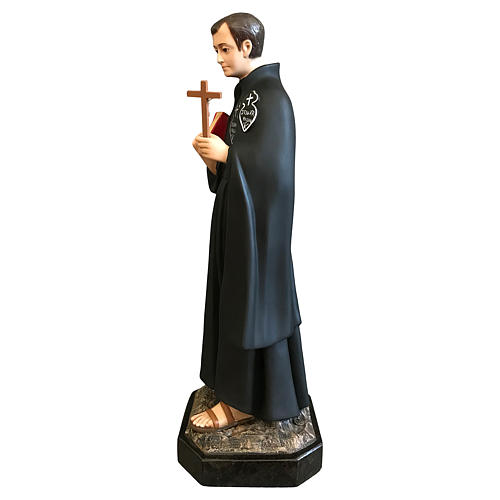 Saint Gabriel of Our Lady of Sorrows statue, 31 inc, colored fiberglass glass eyes 3