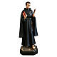 Saint Gabriel of Our Lady of Sorrows statue, 31 inc, colored fiberglass glass eyes s1