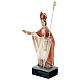 Estatua San Gennaro resina 40 cm coloreada s3