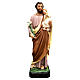 Statue Saint Joseph 50 cm fibre de verre colorée s1