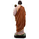 Statue Saint Joseph 85 cm fibre de verre colorée POUR EXTÉRIEUR s7