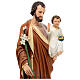 Saint Joseph statue, 85 cm colored fiberglass FOR OUTDOORS s4
