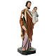 Statue Saint Joseph 85 cm fibre de verre peinte s5