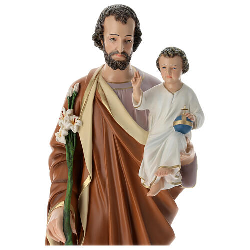 Figura Święty Józef 85 cm włókno szklane malowane 2