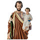 Figura Święty Józef 85 cm włókno szklane malowane s2