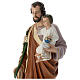 Figura Święty Józef 85 cm włókno szklane malowane s4