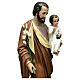 Statue of St. Joseph with glass eyes160 cm s2