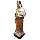 Saint Joseph statue, 63 inc in colored fiberglass with glass eyes s3